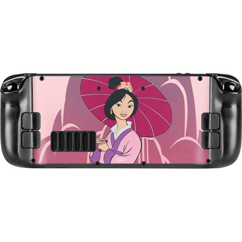 Disney Mulan with Umbrella Steam Deck Handheld Gaming Computer Skin
